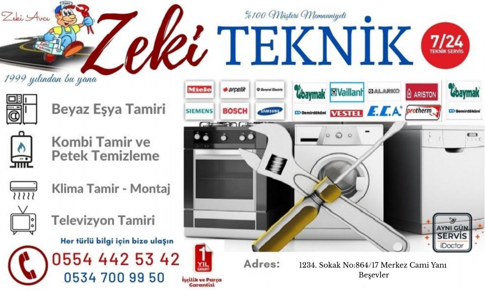 Beşevler  Bosch Servisi